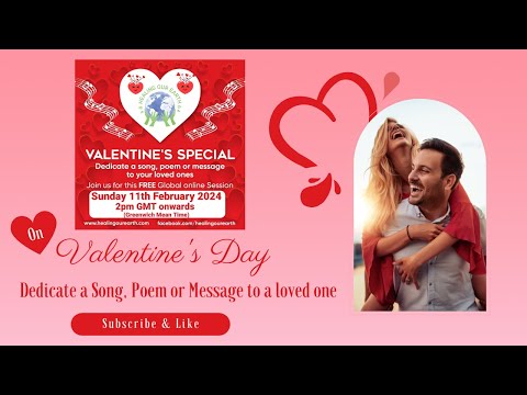 Valentine's Special - Express Your Love with Songs, Poems, and Messages - Join Us on Feb 14th | #HOE