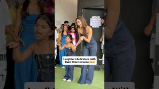 Laughter Chefs Stars With Their Mini Version #tejasswiprakash #elvishyadav #jannatzubair #bollywood