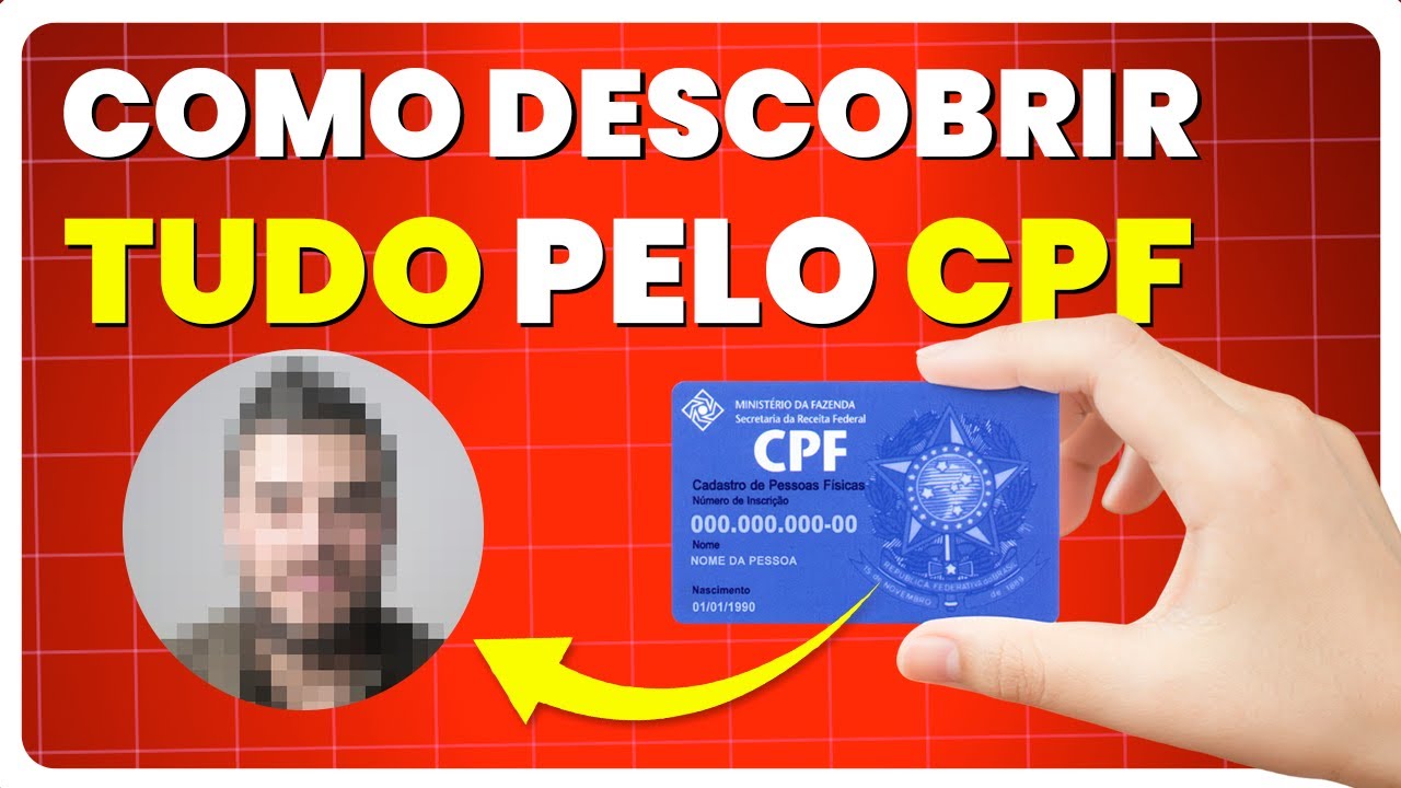 Como consultar dados de uma pessoa pelo CPF