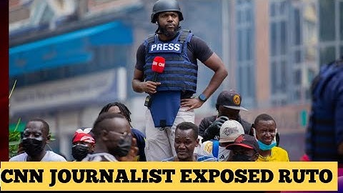 CNN Journalist Larry Madowo Rescued Protesters From Hands Of Deadly Police
