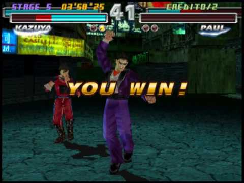 Tekken Tag 1 ( Arcade ) - Kazuya / Jin Playthrough ( June 15, 2016 )