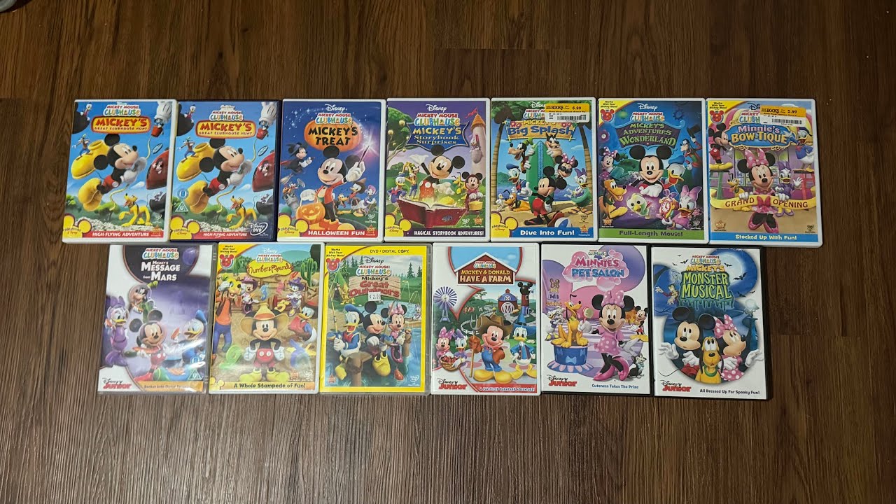 My Mickey Mouse Clubhouse DVD Collection December 2025 Edition 