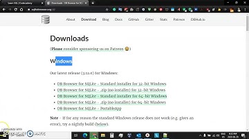 Installing Database - Video Tutorial
