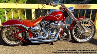 Harley-Davidson Breakout CVO Exhaust Sound (Shun from Japan 🇯🇵)