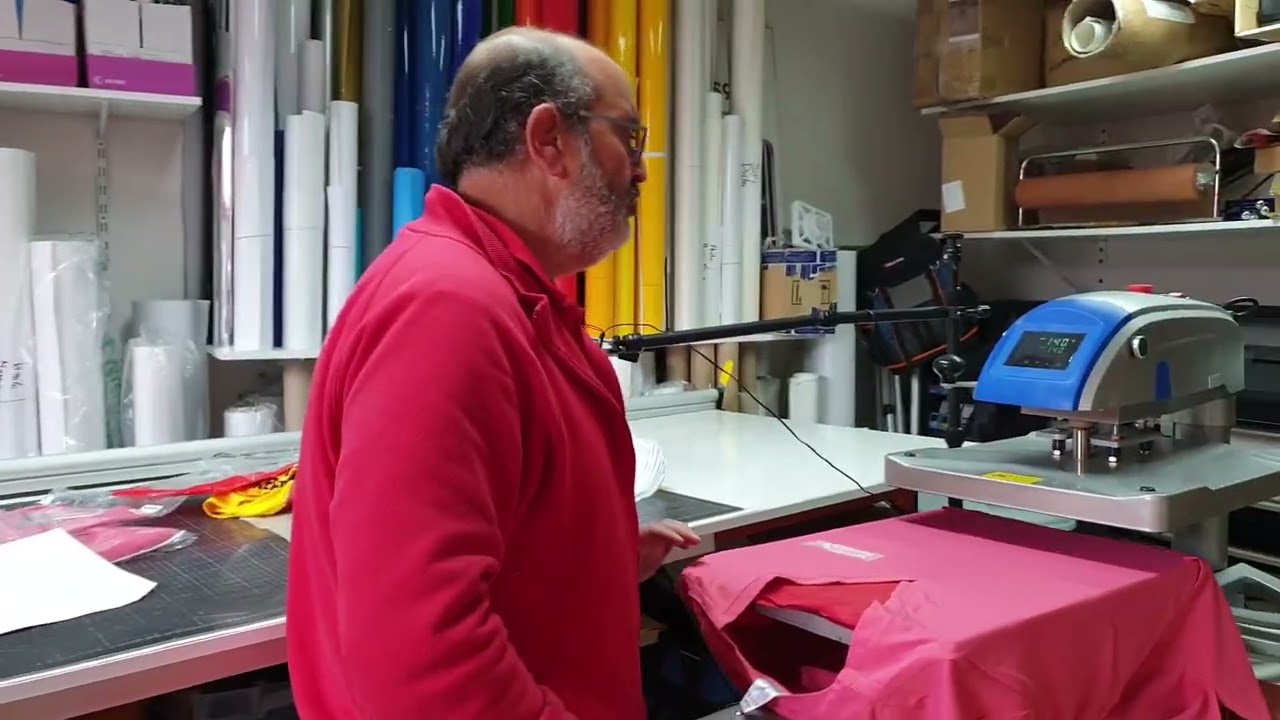 masBanner   Trasnfer DTF   Retirada en Caliente sobre poliéster.