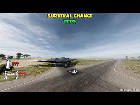 0-600 MPH IN SECONDS! SURVIVE OR DIE? Part 15 #beamngdrive