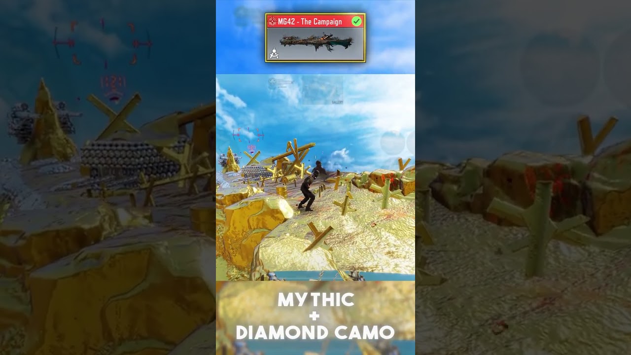 Mythic MG42 the campaign has anime diamond 💎 🔥 