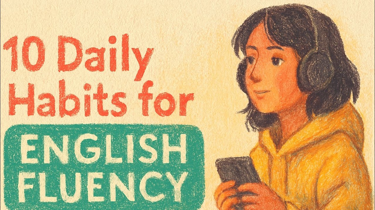 10 Daily Habits to Become Fluent in English FAST | Simple Tips for ...