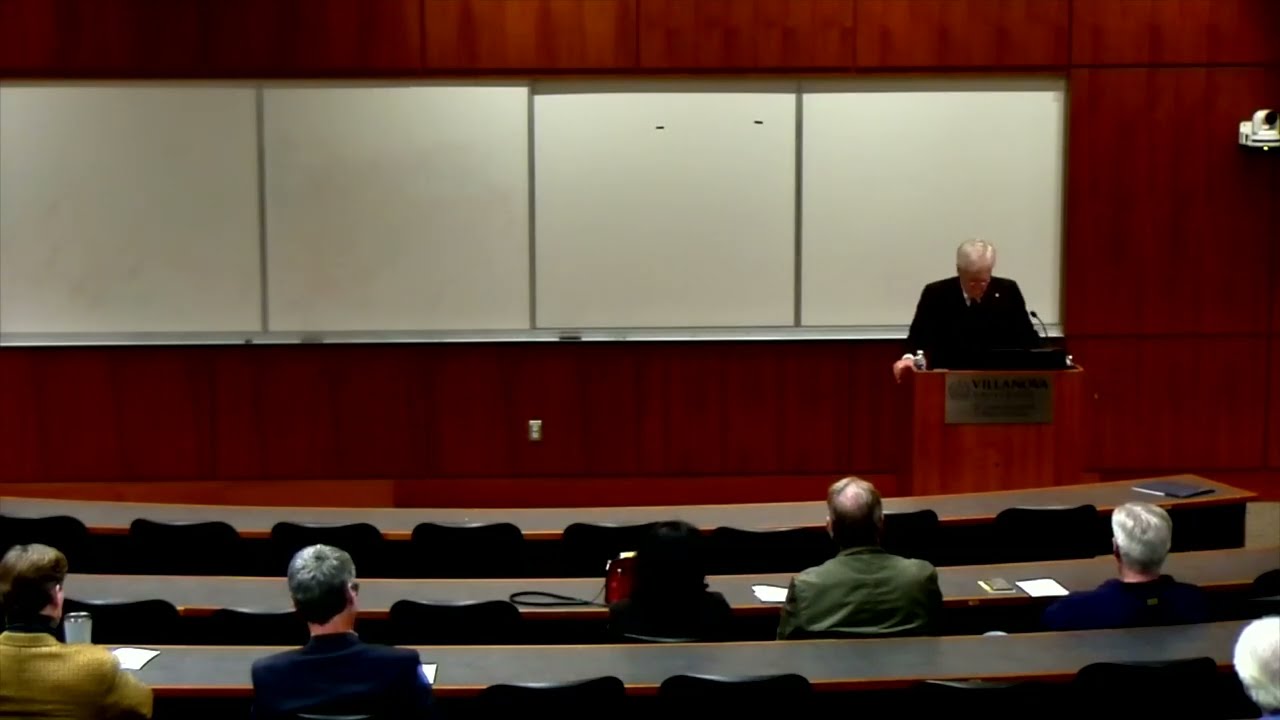 Constitutional Structures and Civic Virtues | Prof. Robert George | Villanova University | 2023