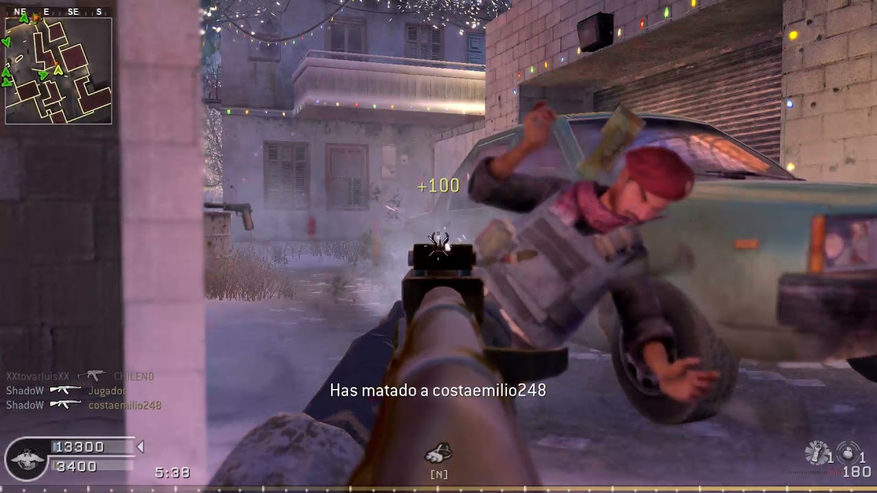 cod 4 chile server FBI gameplay