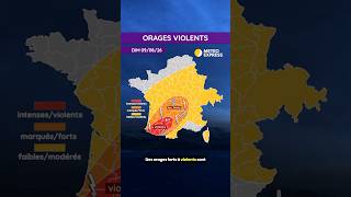 ⚡ Risk of severe thunderstorms this August 9, 2026