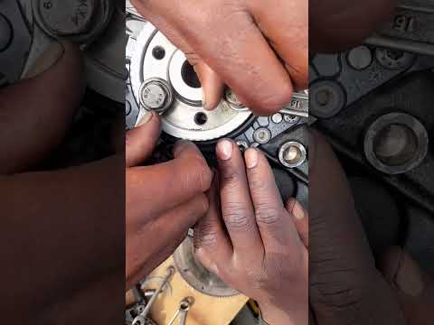 SKODA SEAT VW POLO 1 4 CLP REAR MAIN SEAL INSTALLATION WITHOUT SPECIAL TOOLS