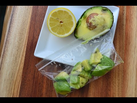 COMMENT CONSERVER L&rsquo;AVOCAT/HOW TO PRESERVE AVOCADO (épi 174)