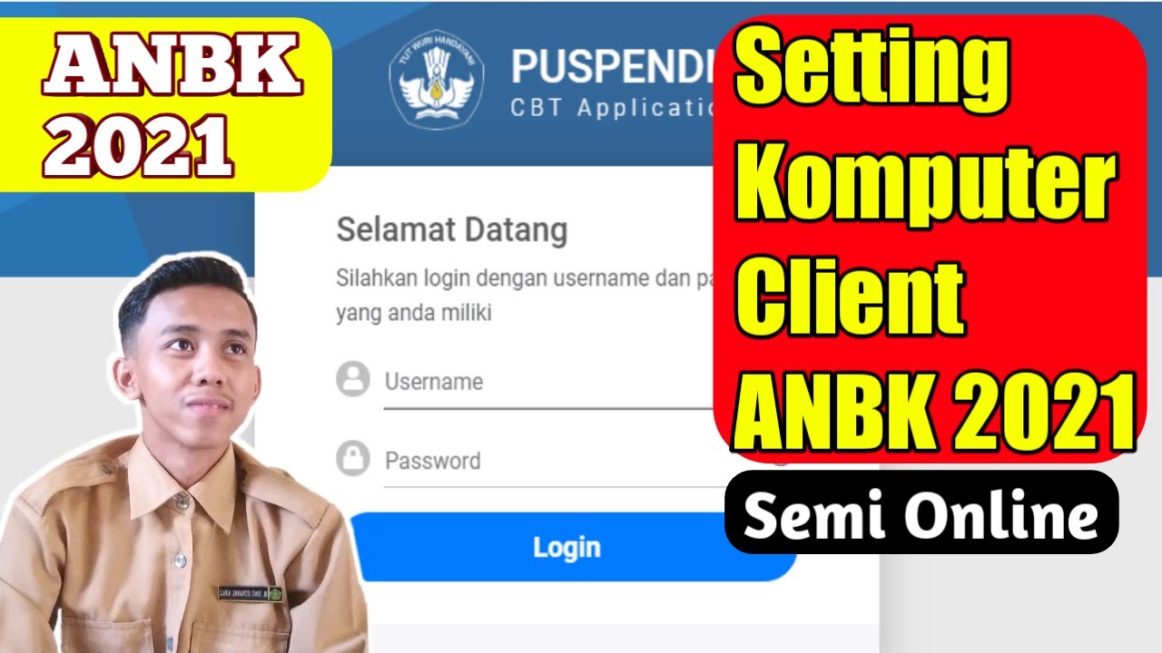 Setting Exambro Client Semi Online