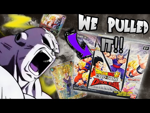 We PULLED Something MASSIVE!! | Critical Blow | Dragon Ball Super Card Game  - YouTube