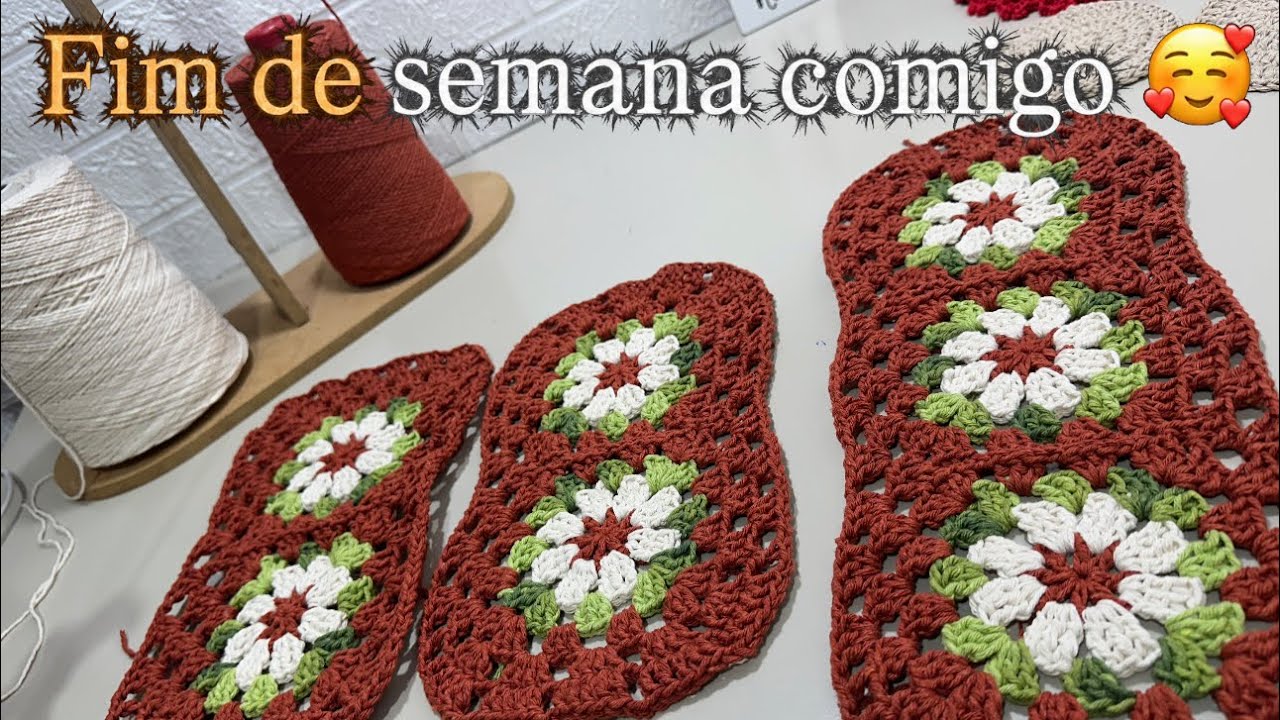 💥3 dias de crochê /Vem ver 🥰