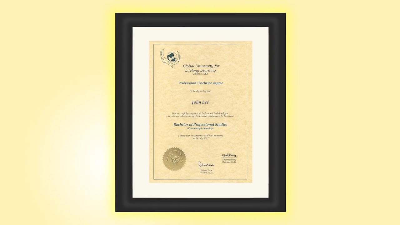 How To Get The Degree