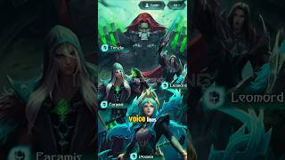 Necrokeep Heroes Interraction Voicelines