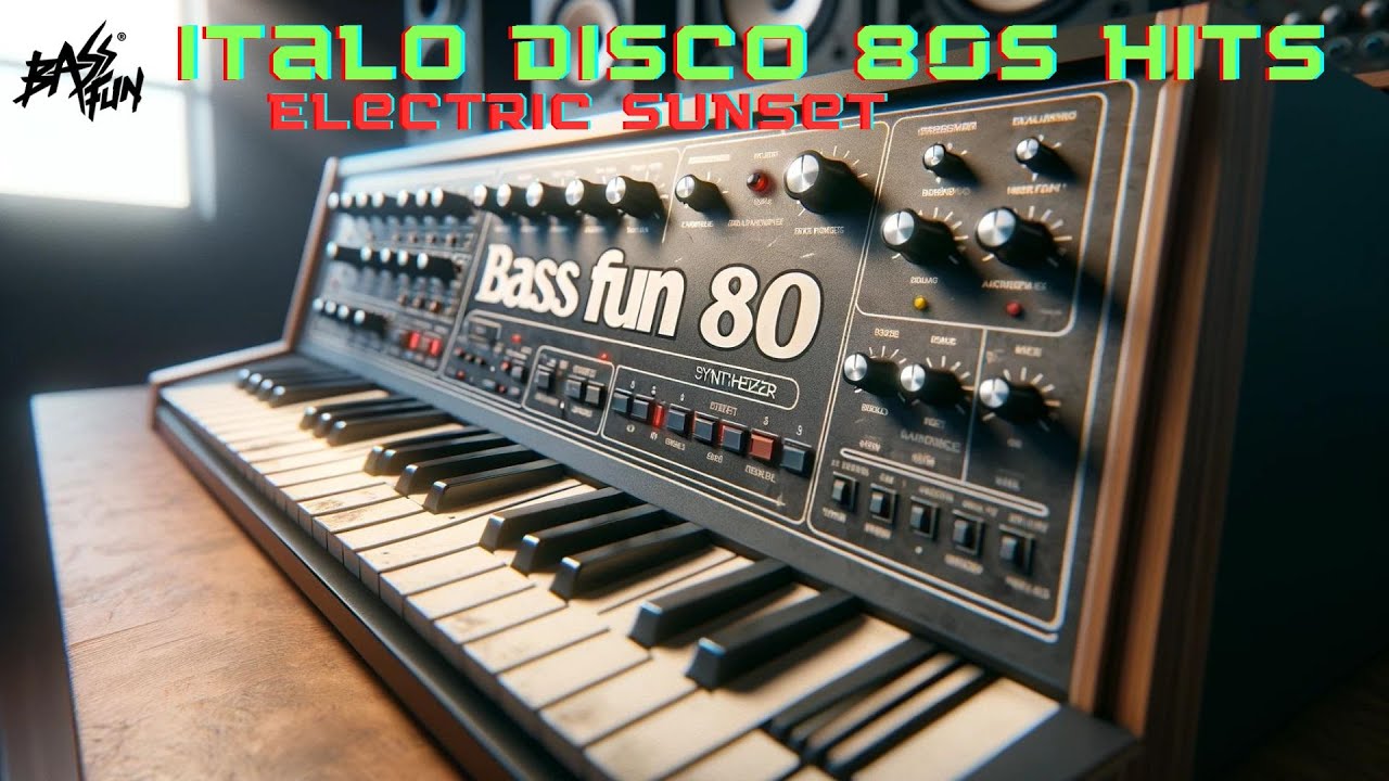 Download Hity Lat 80 Italo Disco - Electric Sunset - Bass Fun Music MP3
