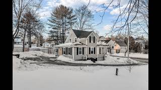 Interior Drone Tour | 346 Lincoln St Bangor Maine Home For Sale | Fairmount Park Area