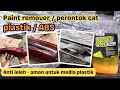 Paint Remover plastik /Abs anti leleh, penghilang perontok cat body, super one premium #paintremover