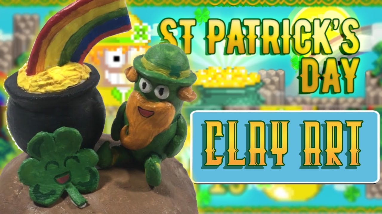 St. Patrick's Day Clay Art | Growtopia ( VOTW )