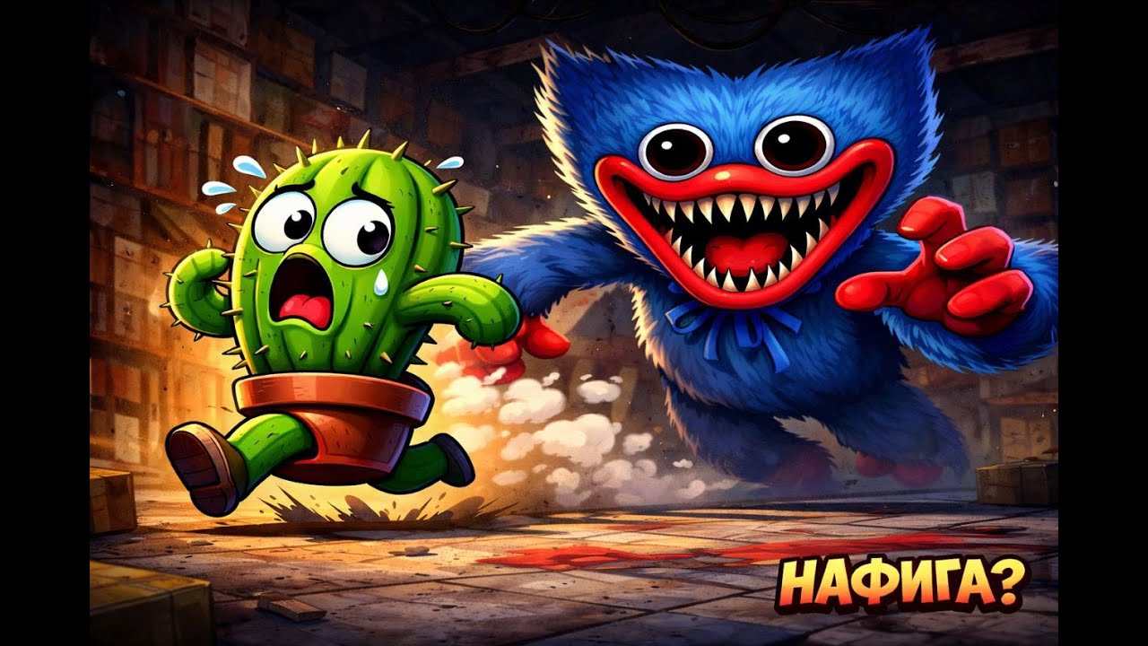 Прохожу Poppy playtime  ( Нафига )