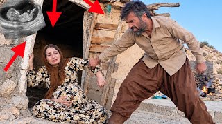 The displacement of a lone pregnant mother; the moment the hut owner stormed Samaneh's hideout 🤰🏻⚠️