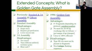 MST iGEM [15] - Presentations & Golden Gate Assembly