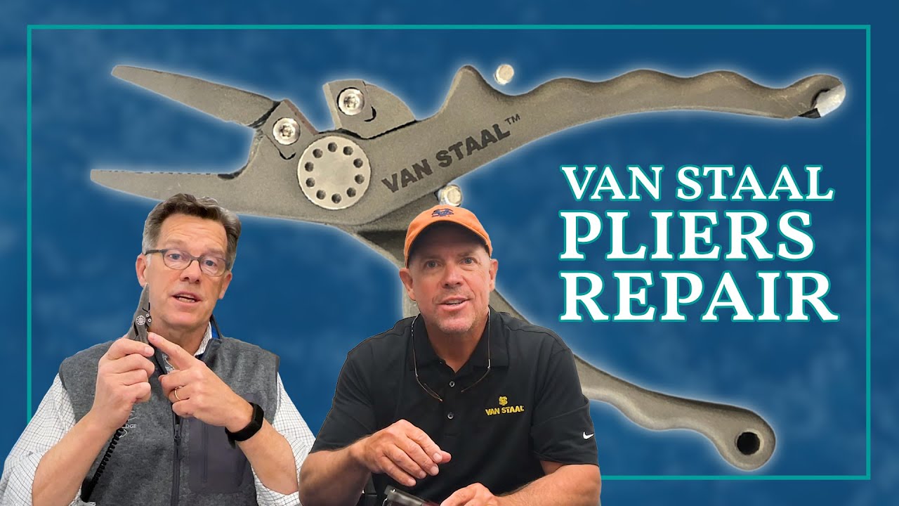 Van Staal DIY Replace the cutter and anvil on your pliers. The last fishing  pliers you need to buy? 
