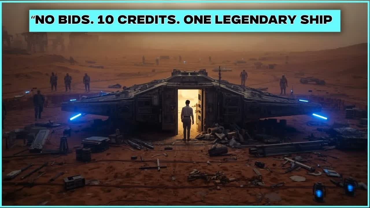 Nobody Wanted This Armored Spaceship—I Bought It for 10 Credits at a Galactic Auction