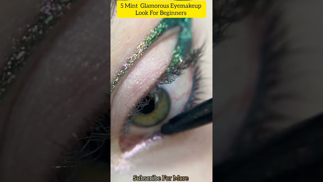 5 Mint Glamorous Eyemakeup Look For Beginners💖😎 