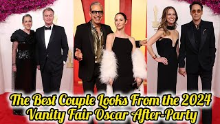 The Best Couple Looks From the 2024 Vanity Fair Oscar After-Party