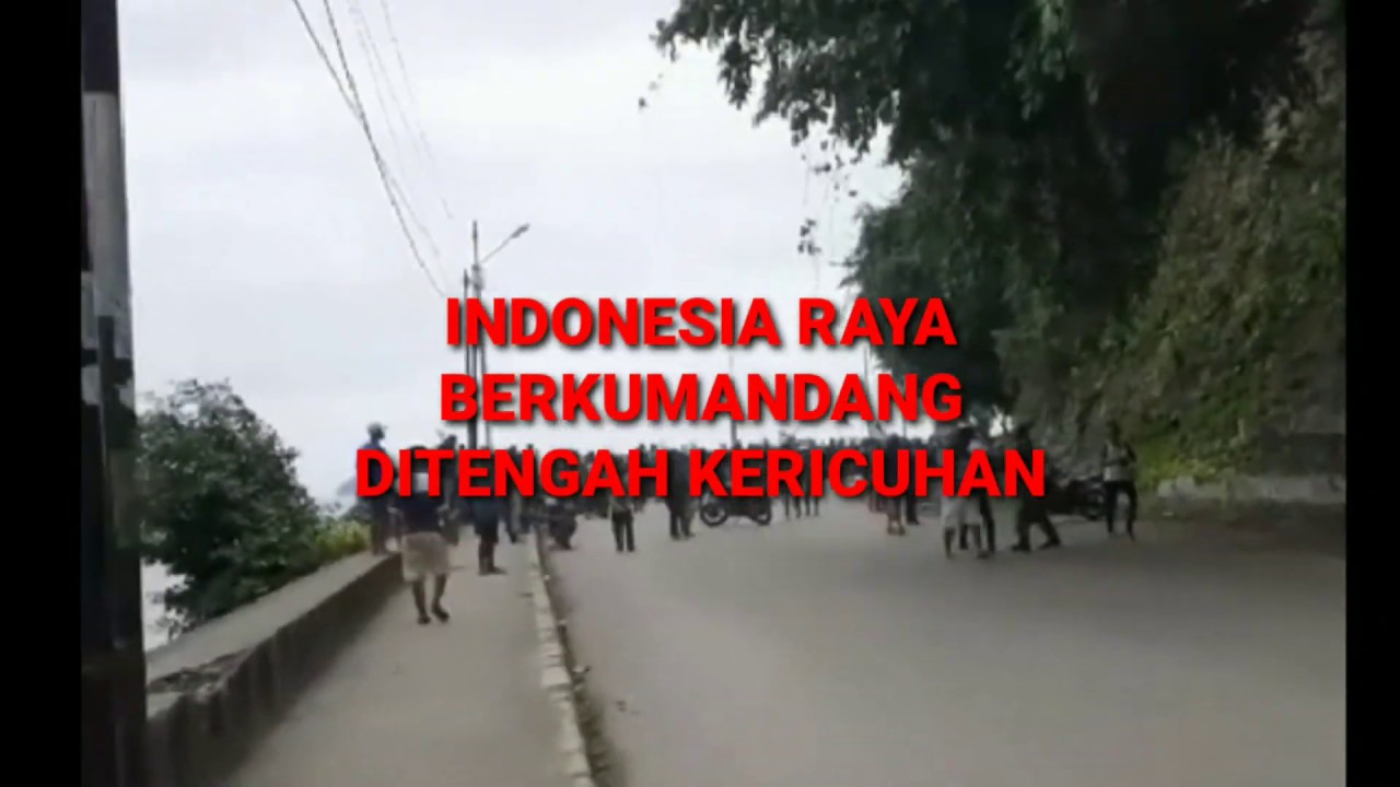 Dentuman Suara Tembakan Ditengah Aksi Demonstrasi Papua