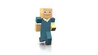 Minecraft Walk Cycle