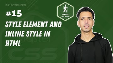 Master CSS in Darija Arabic #15 style element and inline style in HTML