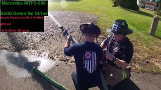Firefighter Training - Bad Mercedes Hose with SB nozzle