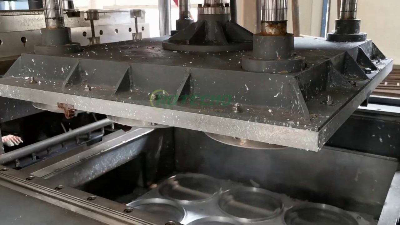 rodear fragmento Altoparlante máquina de moldeo de pulpa de termoformado|MAQUINA MOLDEADORA DE PASTA DE  PAPEL - YouTube