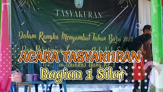 Acara Tasyakuran Bagian 1 Silat Buton 2023