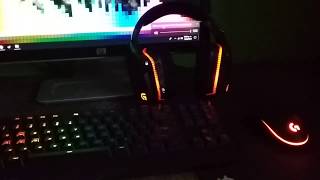 Logitech Audio Visualizer (G933 + G410 + G203)