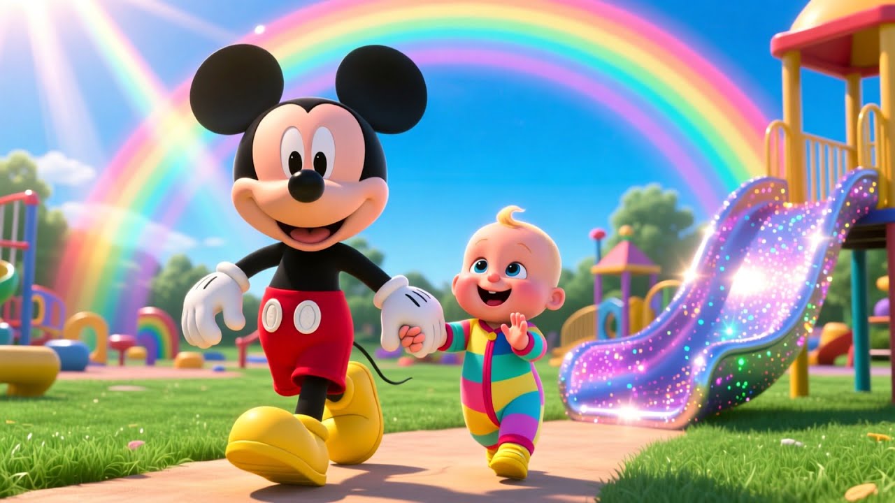 Mickey Mouse ABC Joy 🐭🎵 | Alphabet Song for Kids | Playful Nursery Rhyme