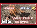 Que tipo COMBUSTIBLE  usa un  AVIÓN ? 🔴 jet vs avgas