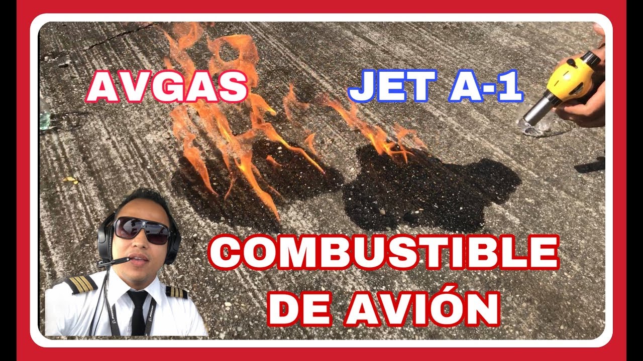 Que tipo COMBUSTIBLE usa un AVIÓN ? 🔴 jet vs avgas YouTube