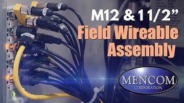 M12 and 1/2"-20 Field Wireable Connectors Assembly Video