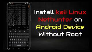 How to install Kali linux nethunter in Android Device without rooted | 2026