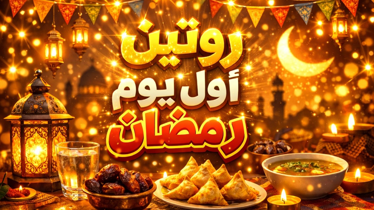 روتين أول يوم رمضان 2026 | أجواء رمضانية كاملة