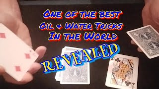 Learn this fantastic Oil and Water Card Trick.