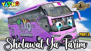 Sholawat Ya Tarim Versi Bus Yanti Warna Pink, Merdu Sekali Suaranya Part 3