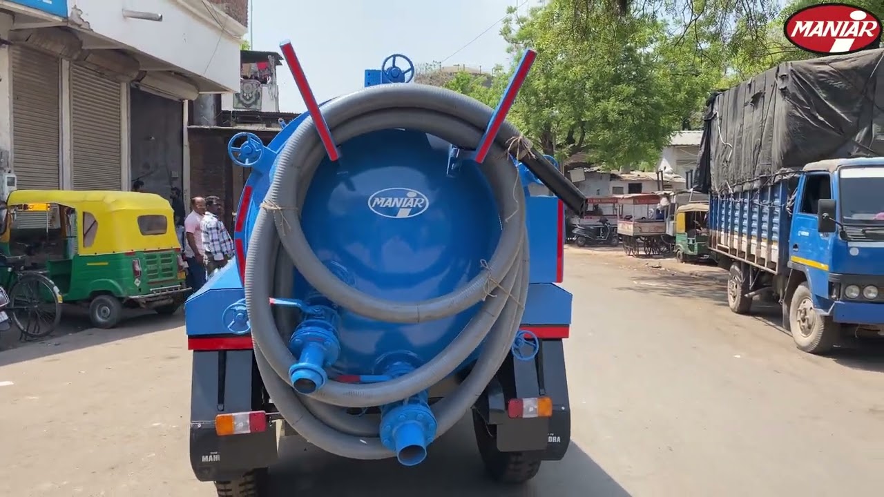 Gully Emptier | Sewer Suction Machine | Maniar Engineers Private Limited