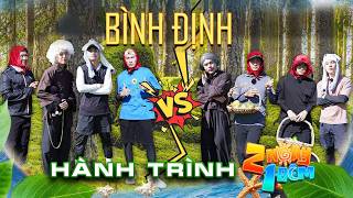 Hành Trình 2 Ngày 1 Đêm | Bình Định: BigDaddy - B Ray lên bờ xuống ruộng khi đụng độ phải Thu Diễm